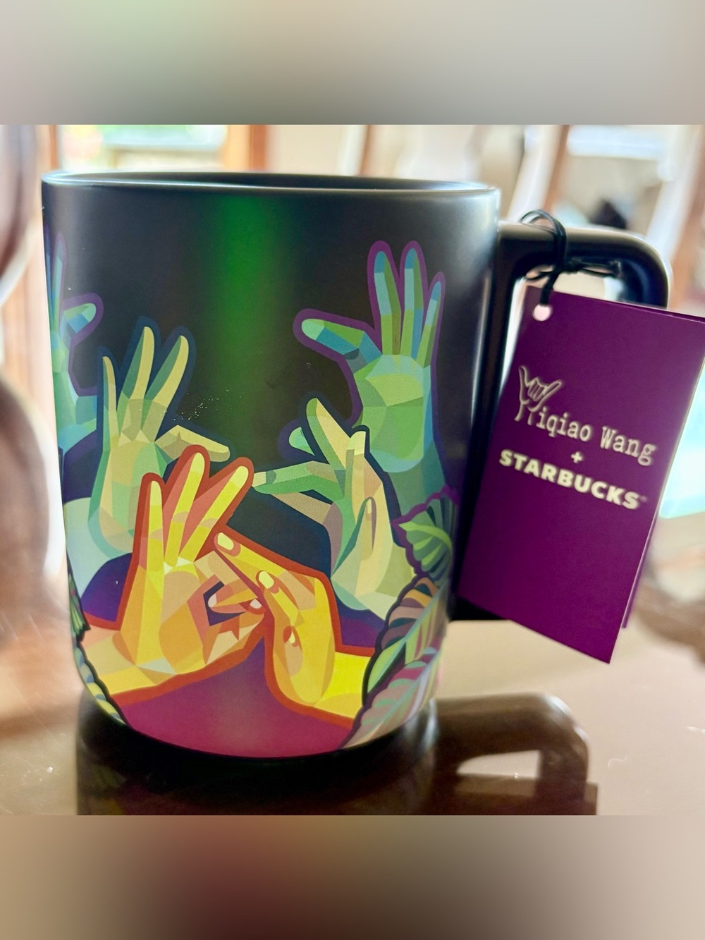 Starbucks American Sign Language Mug  Yiqiao Wang 2021